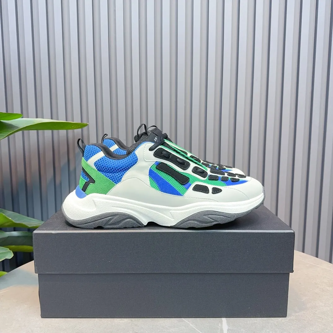 Men's shoes 💰740💰 AMIRI AMIRI fashion brand hot sale 🔥 Available all year round ✅ Official website synchronization Imported fabrics 1⃣️ vs 1⃣️ replica, original factory special original sole, 38-45 (38.45. Non-refundable)